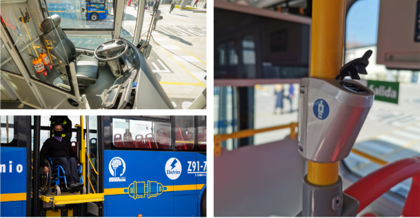 司機駕駛安全包圍、殘疾人士上下車輔助系統，及手機充電USB接口等人性化配置