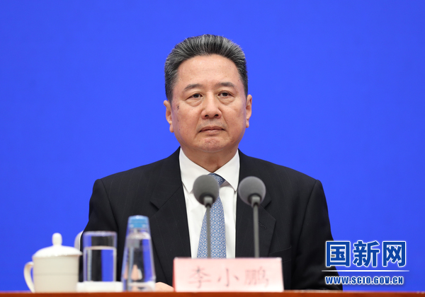 交通運輸部部長李小鵬 圖片來源：國務院新聞辦公室