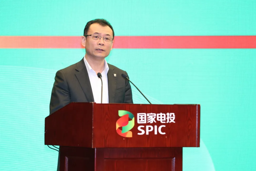 國(guó)家電投黨組副書記、董事祖斌 圖片來(lái)源：國(guó)家電投