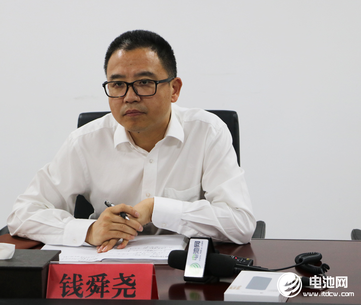 天能股份鋰電事業部總裁錢舜堯