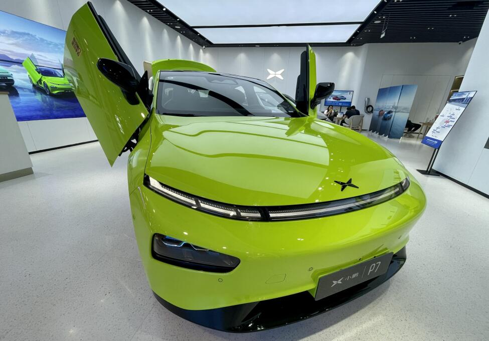 小鵬電動車P7 攝影/電池百人會 于清教