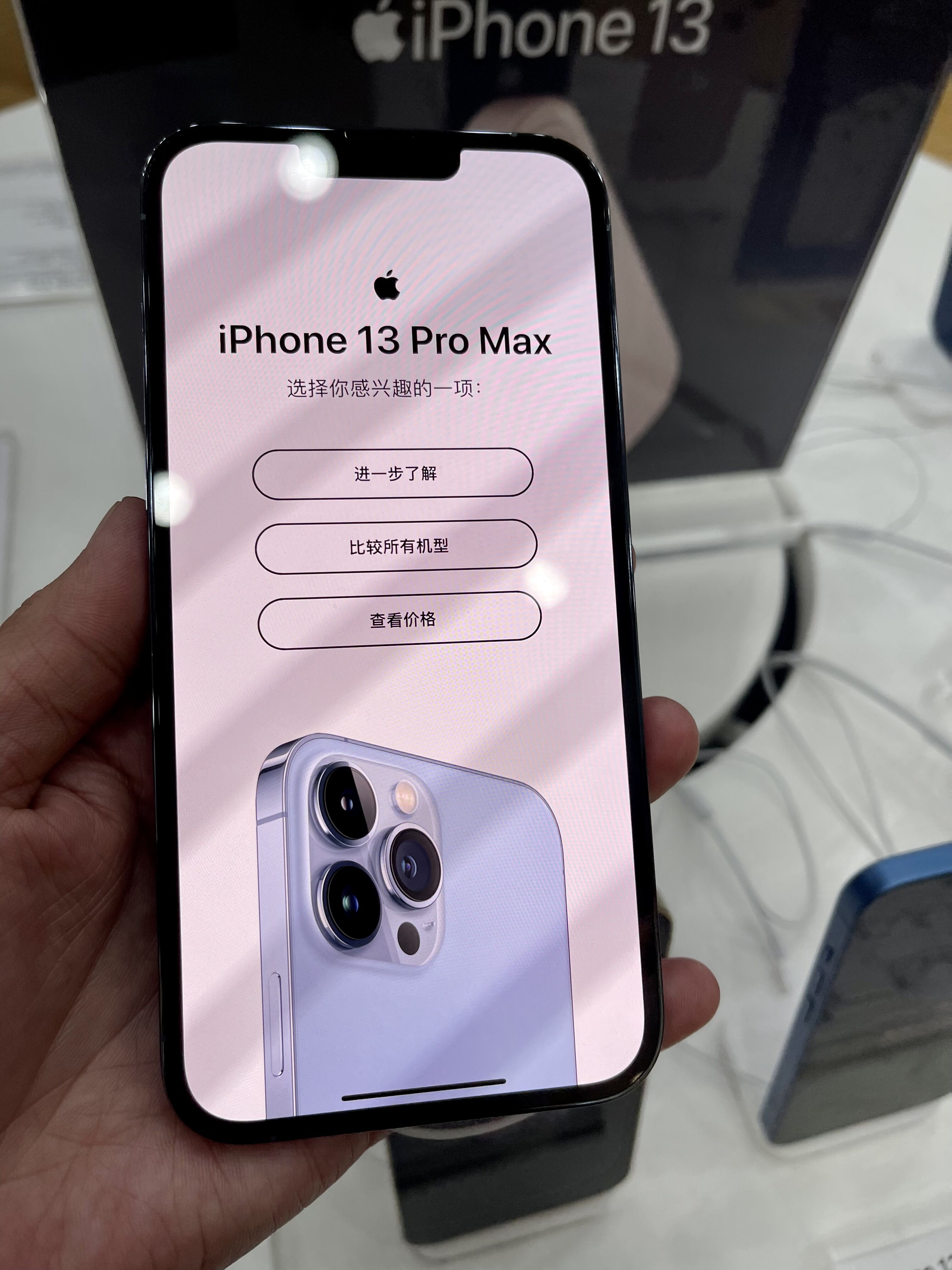 iPhone 13 Pro Max遠峰藍版本   攝影/電池百人會 于清教