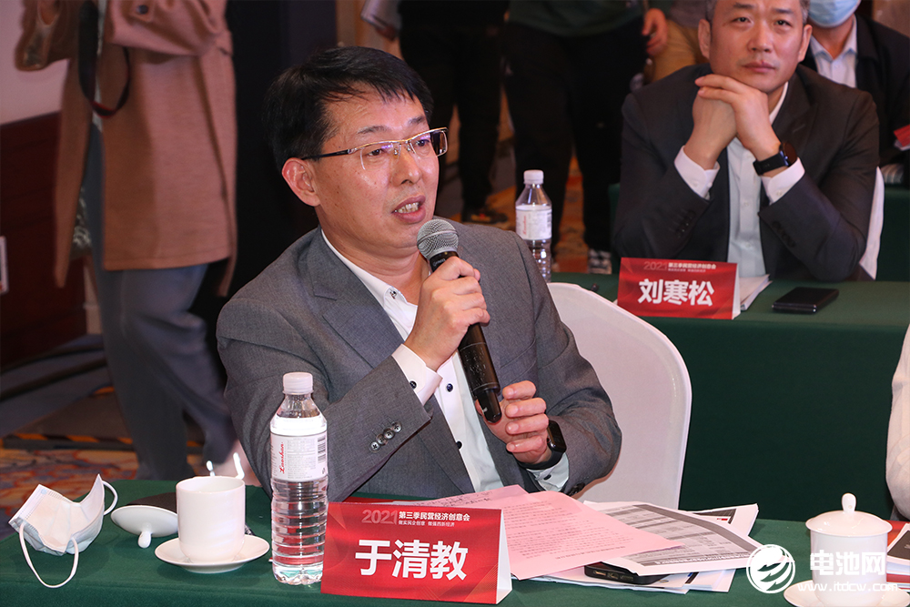 中關村新型電池技術創(chuàng)新聯(lián)盟秘書長、電池百人會理事長于清教