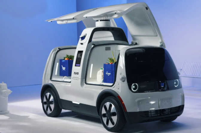 第三代自動(dòng)駕駛配送車(chē)具有更大的承載量