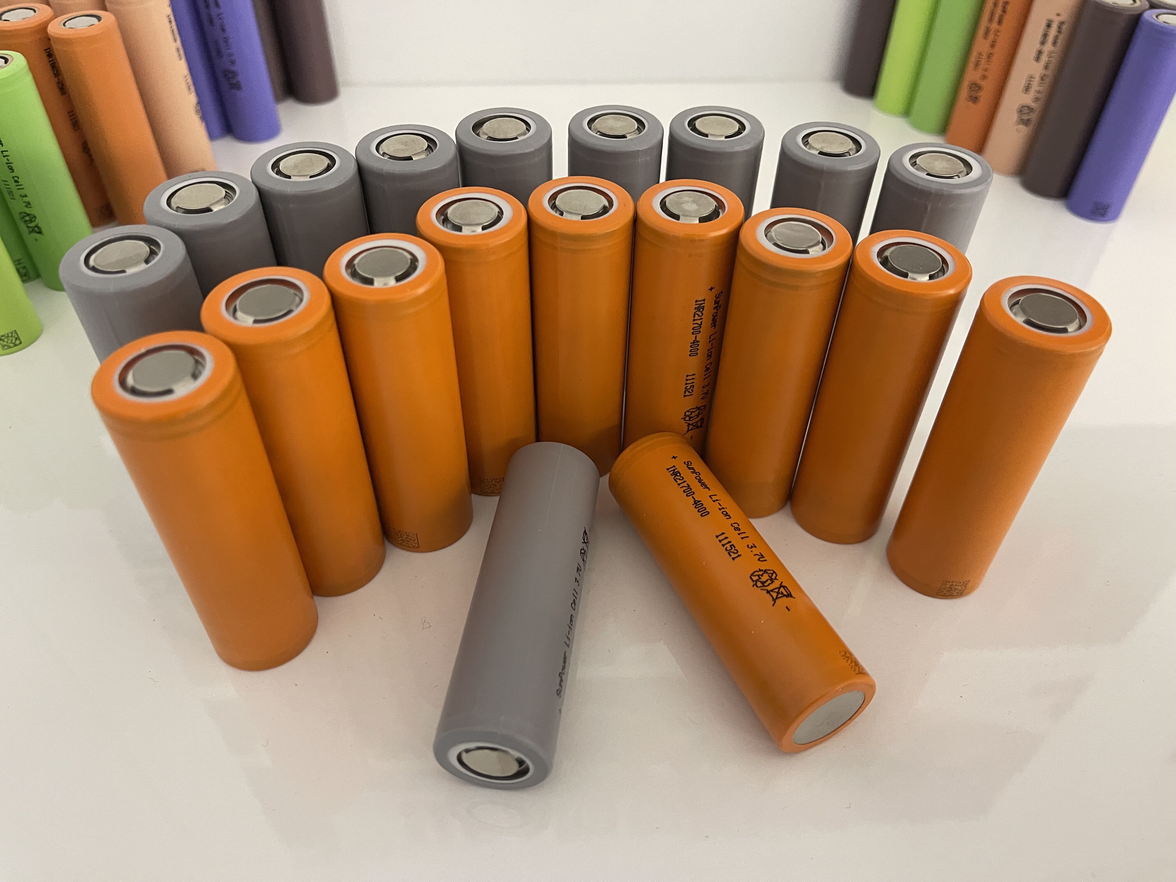 18650、21700鋰電池