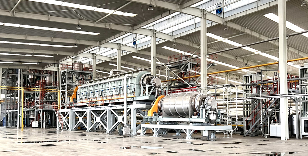 中貝材料萬噸級磷酸錳鐵鋰智慧工廠全面投產