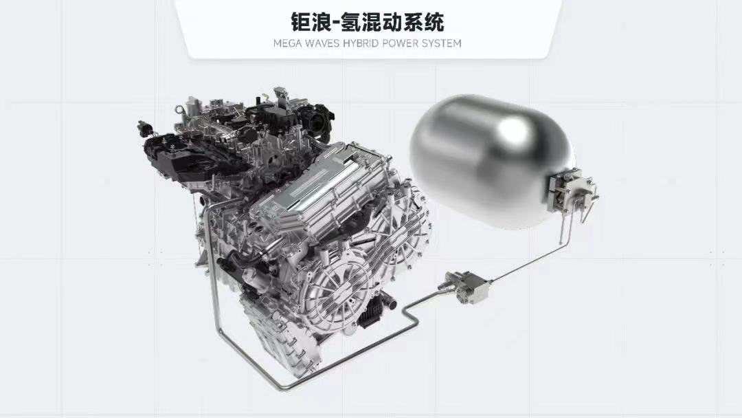 廣汽集團發布鉅浪氫混系統和氫能概念車綠境SPACE