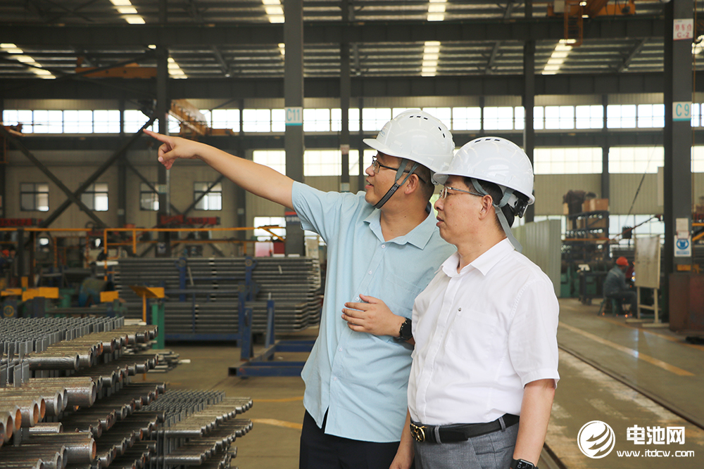 中關村新型電池技術創(chuàng)新聯(lián)盟秘書長于清教一行參觀調研凱能科技