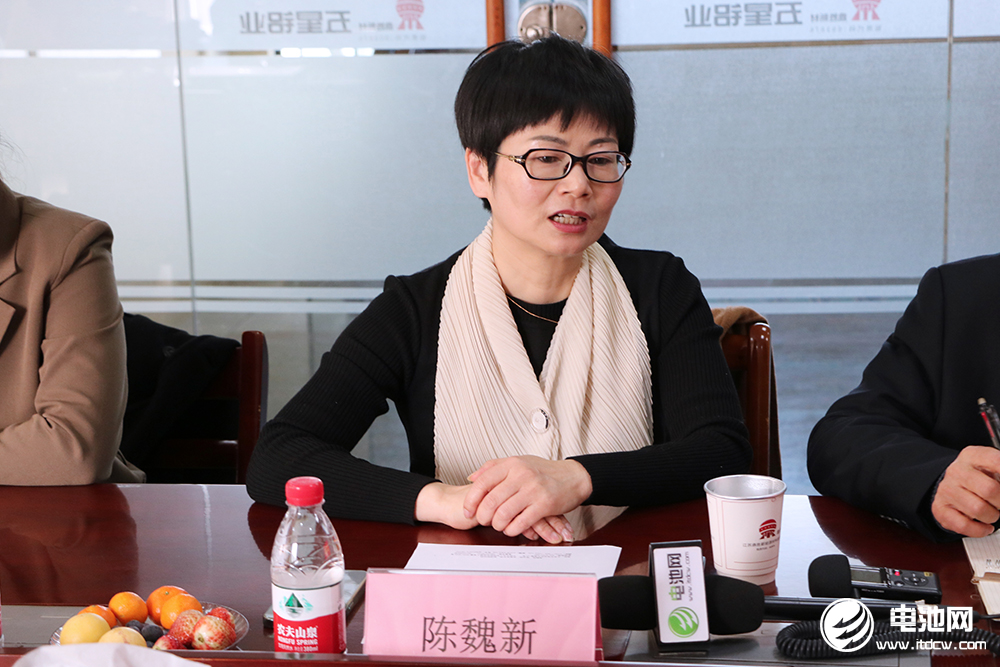 中國電池新能源產業(yè)鏈調研團一行參觀考察五星鋁業(yè)