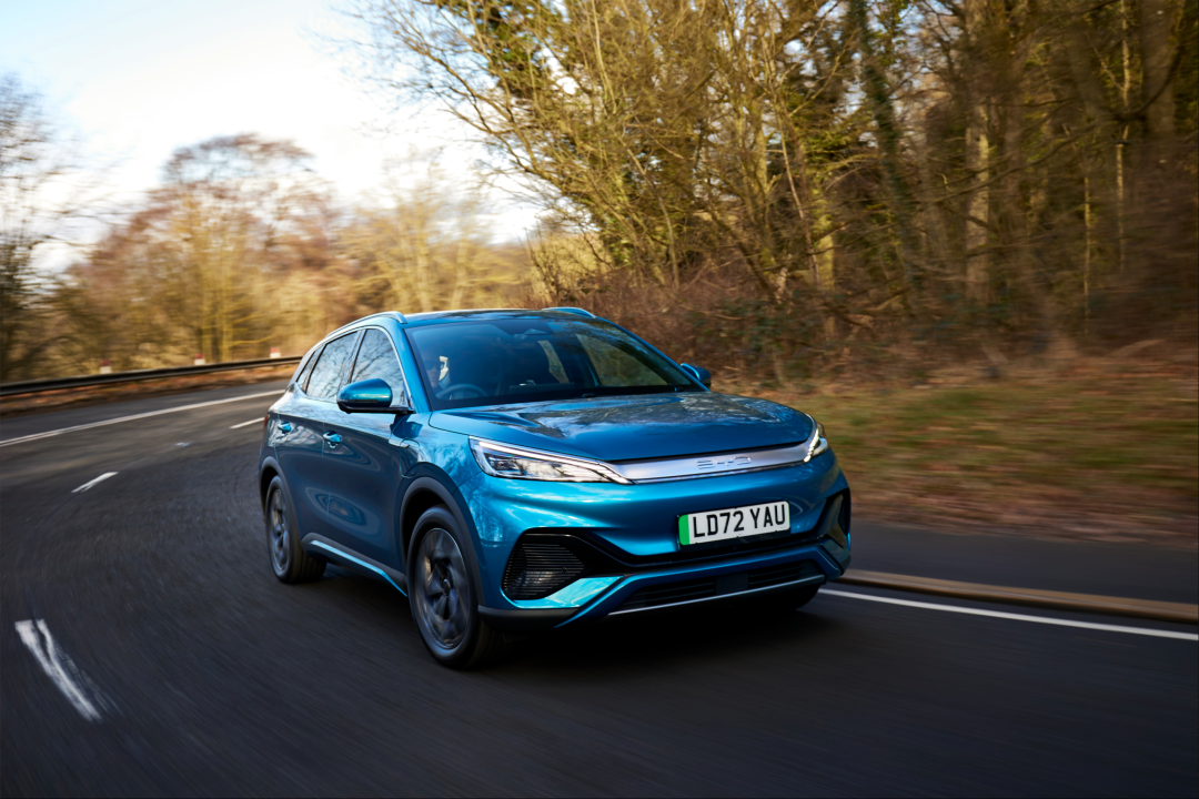 BYD ATTO 3于2023年3月在英國上市發(fā)售