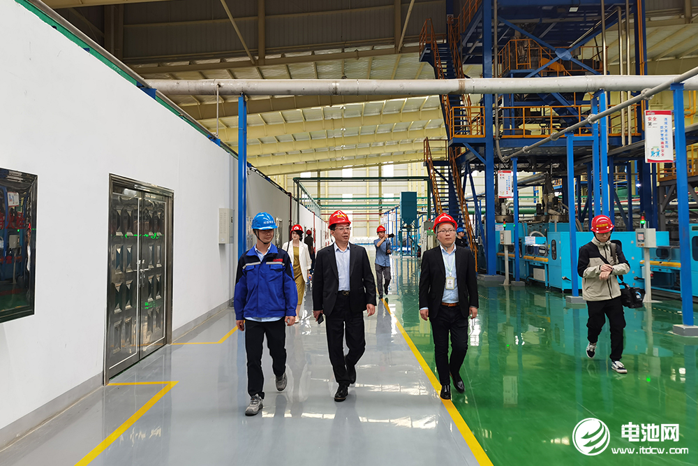 參觀考察湖南邦盛新能源科技集團(tuán)有限公司