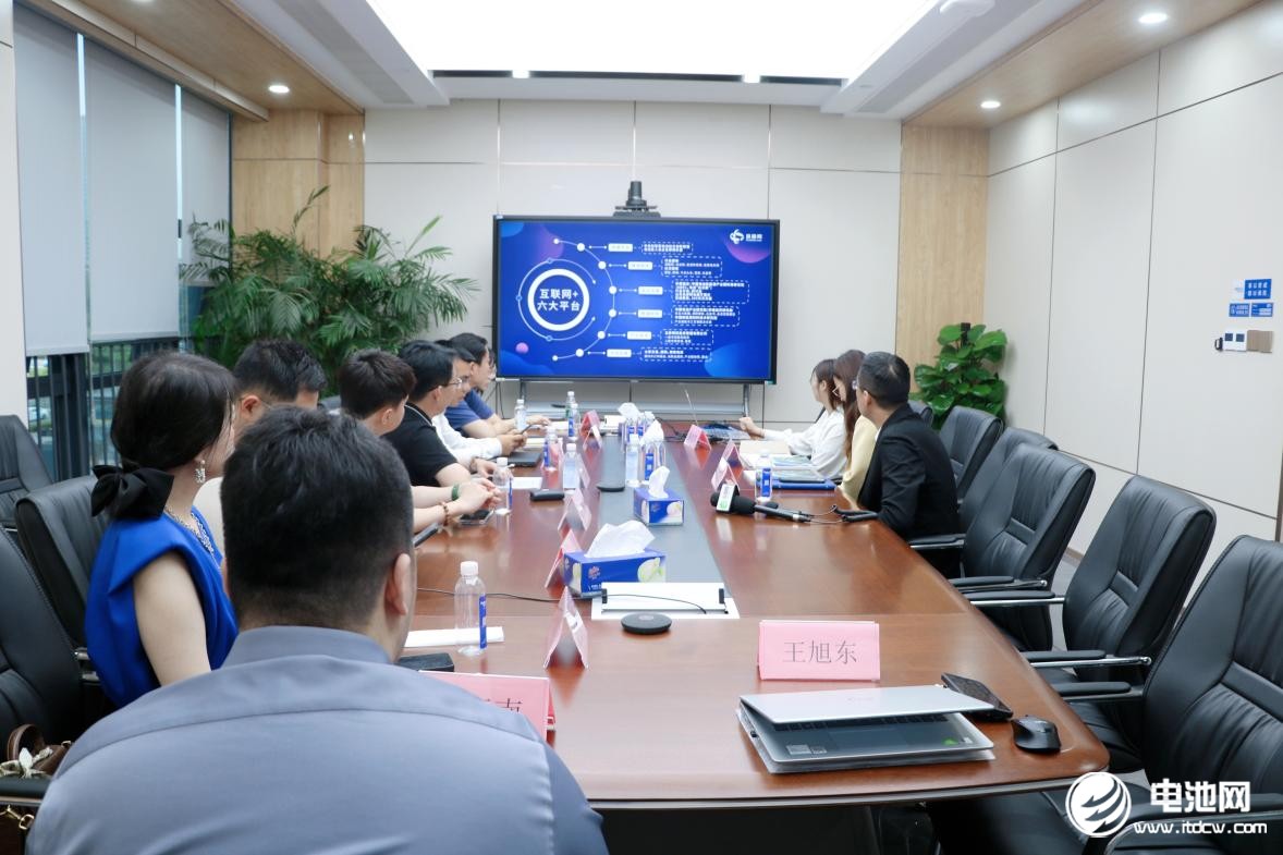 中國(guó)電池新能源產(chǎn)業(yè)鏈調(diào)研團(tuán)一行到訪海目星