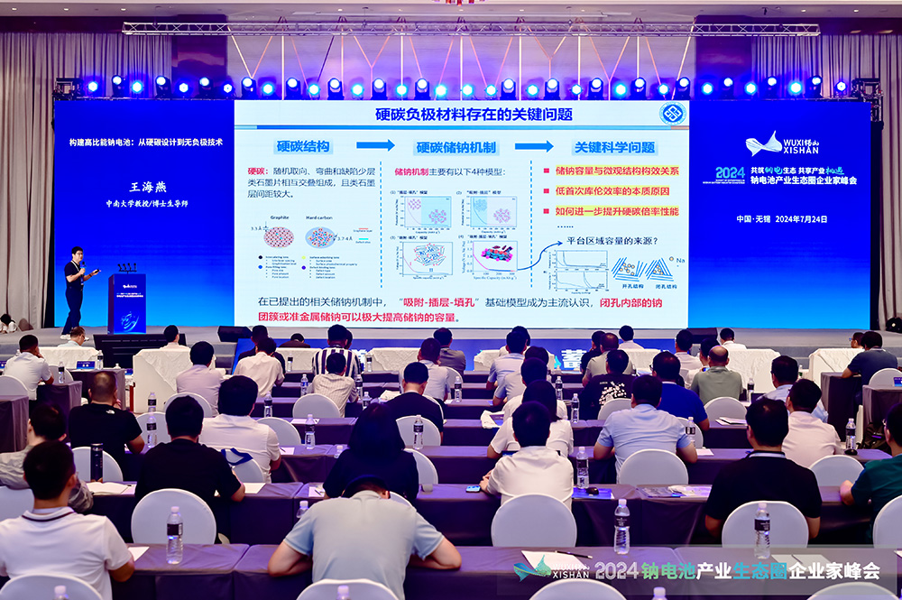 2024中國（無錫）鈉電池產(chǎn)業(yè)生態(tài)圈企業(yè)家峰會現(xiàn)場