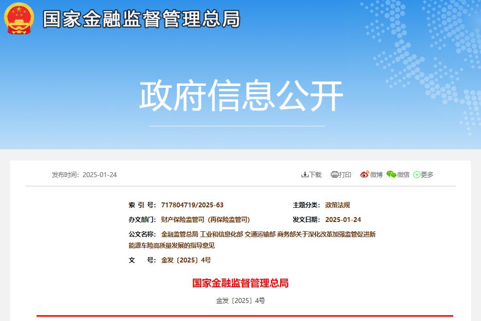 我國(guó)發(fā)布首個(gè)新能源車險(xiǎn)指導(dǎo)意見 合理降低維修使用成本