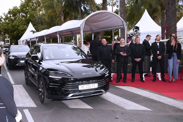 比亞迪旗下多款車型亮相戛納電影節(jié),向世界展示中國智造!